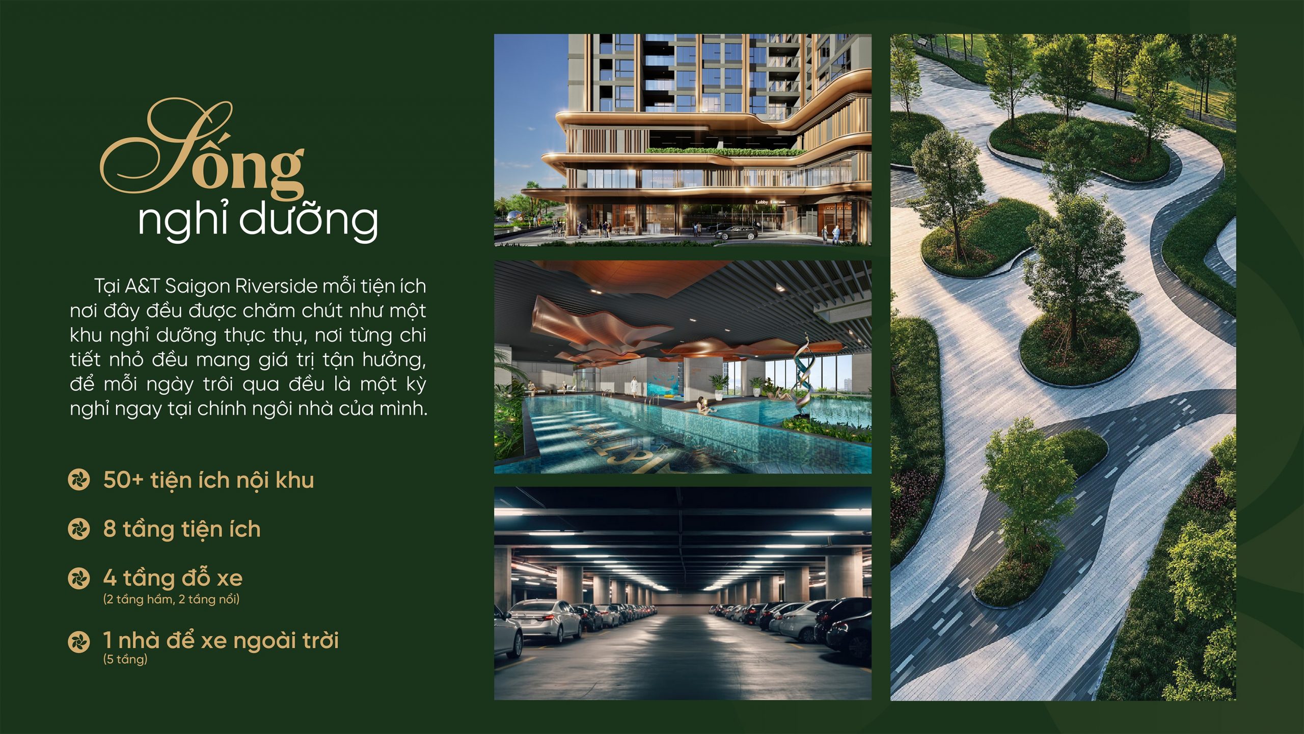 tiện ích Căn hộ chung cư AT Sài Gòn RiverSide Quốc Lộ 13 TPHCM