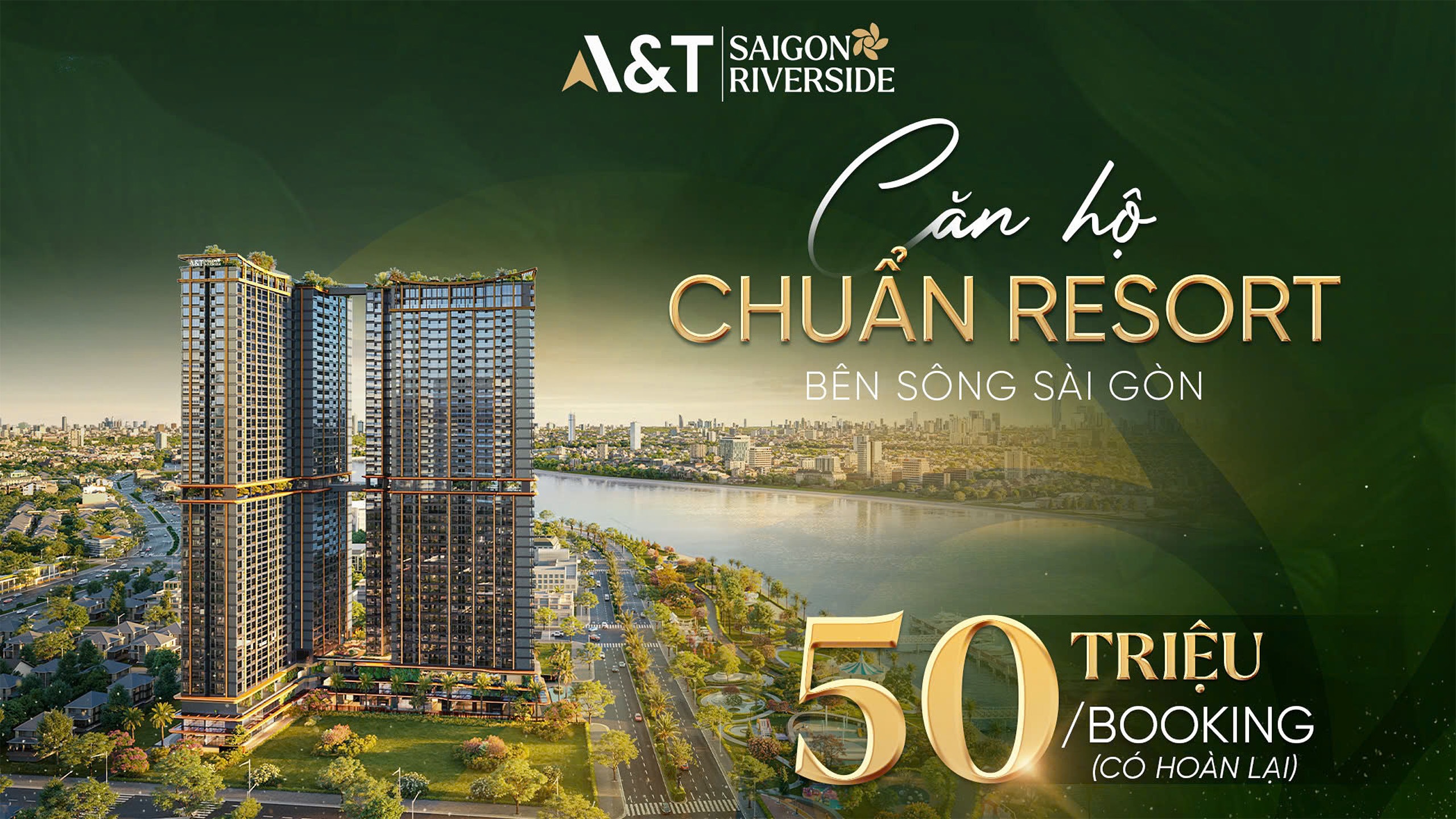 ƯU ĐÃI Căn hộ chung cư AT Sài Gòn RiverSide Quốc Lộ 13 TPHCM