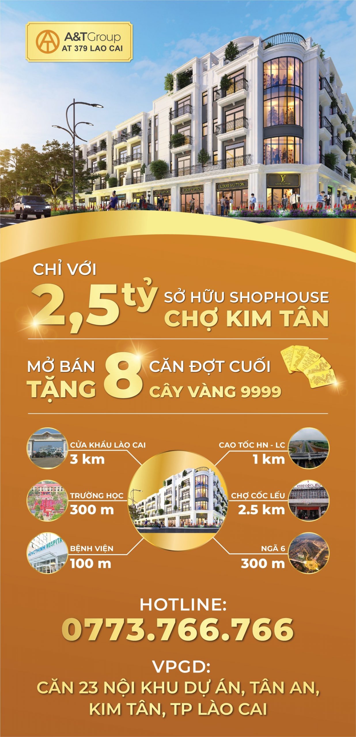 Khu Nhà ở Thương mại Kim Tân Golden Place