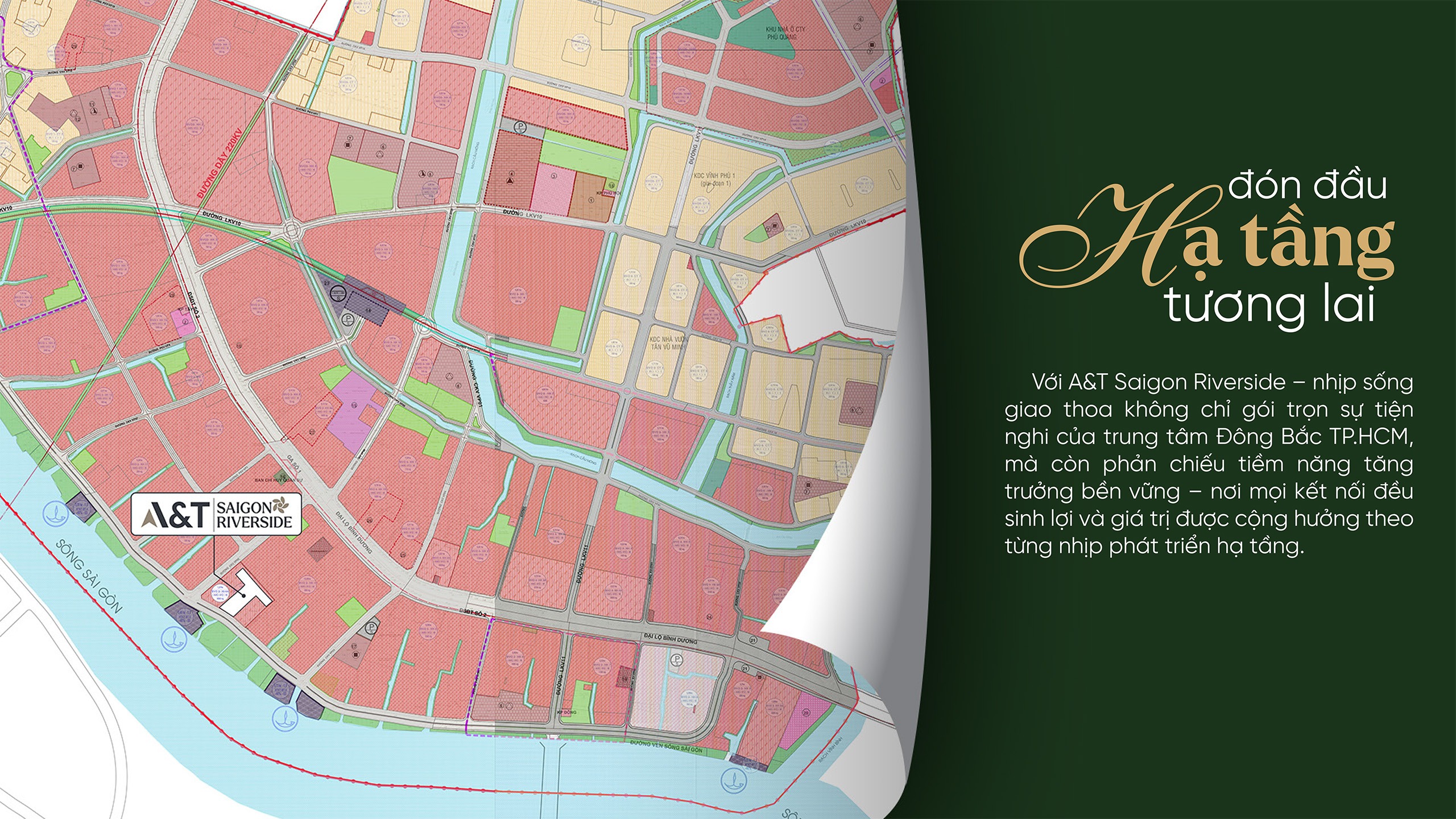 thiết kế Căn hộ chung cư AT Sài Gòn RiverSide Quốc Lộ 13 TPHCM